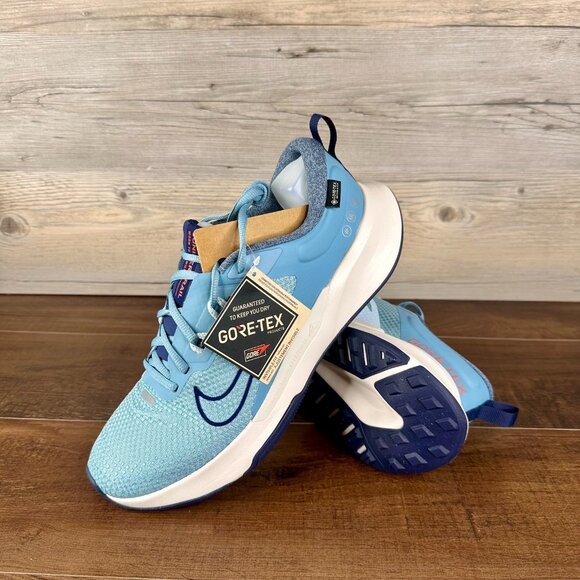 Nike Other - Nike Juniper Trail 2 GTX V2 Mens Size 11.5 Denim Turquoise Blue HM9734 402